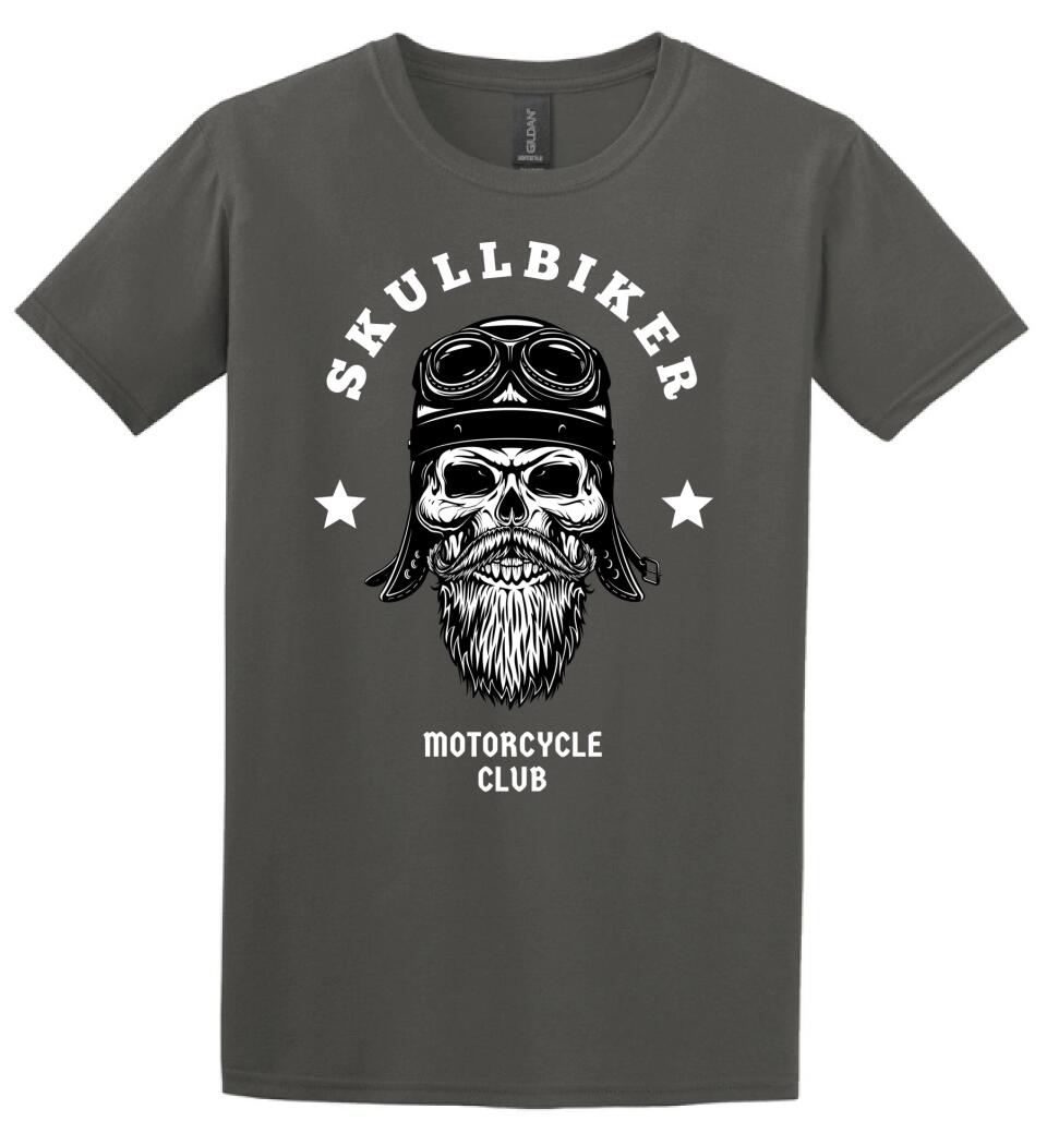 Skull Biker motoros