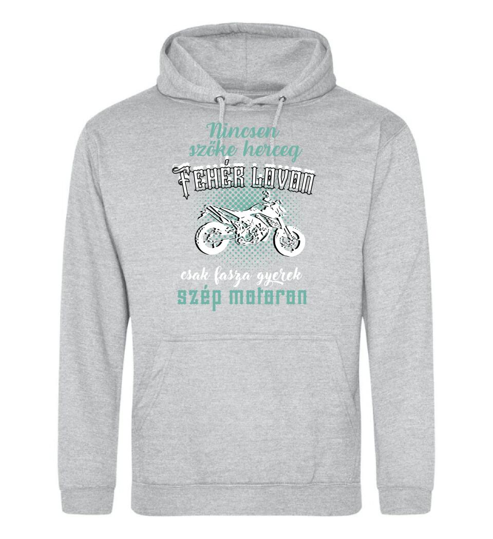 Szőke herceg szép motoron