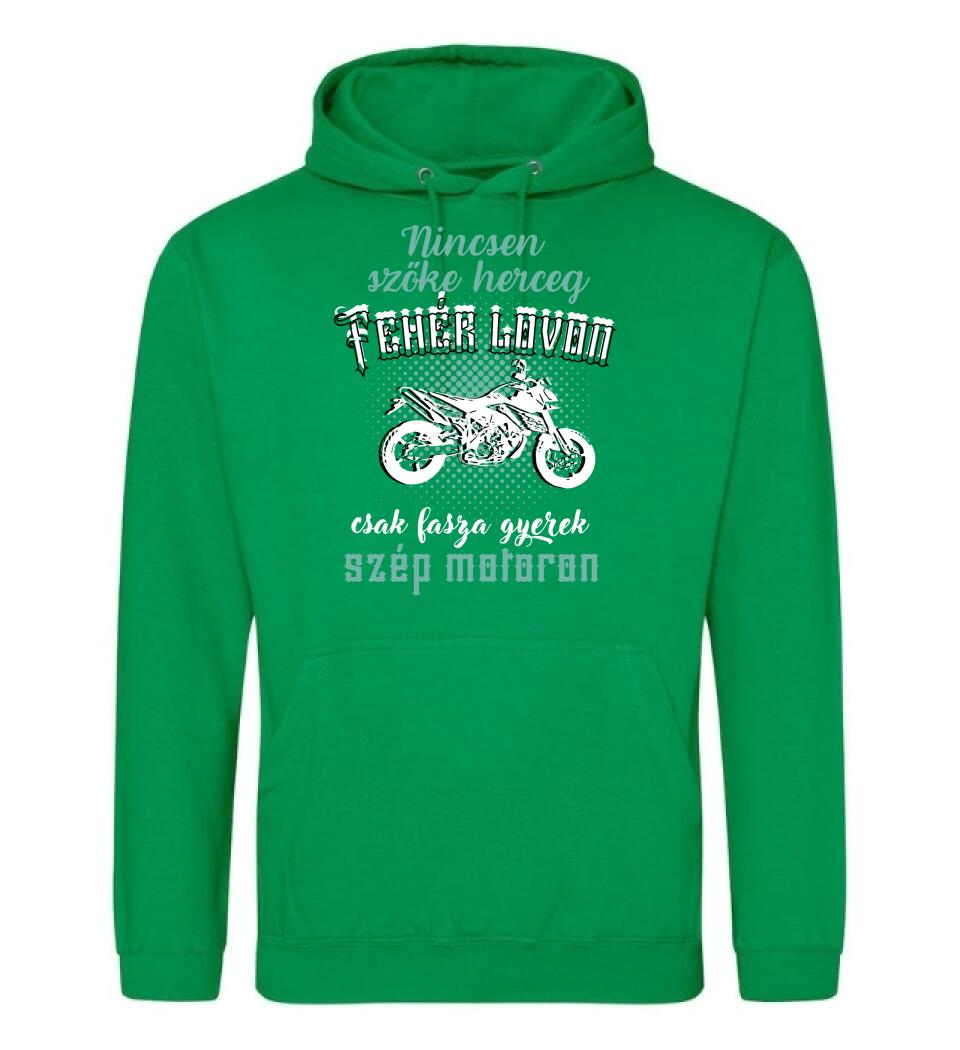 Szőke herceg szép motoron