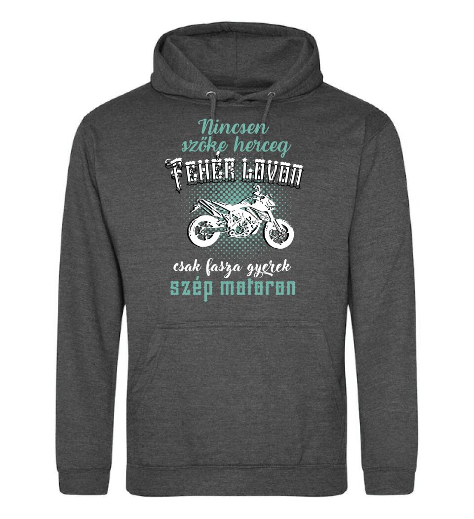 Szőke herceg szép motoron