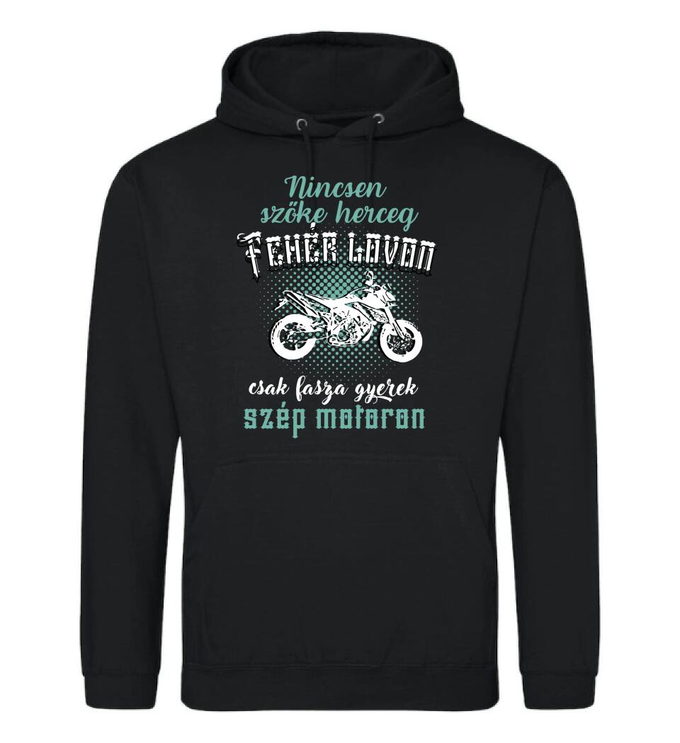 Szőke herceg szép motoron