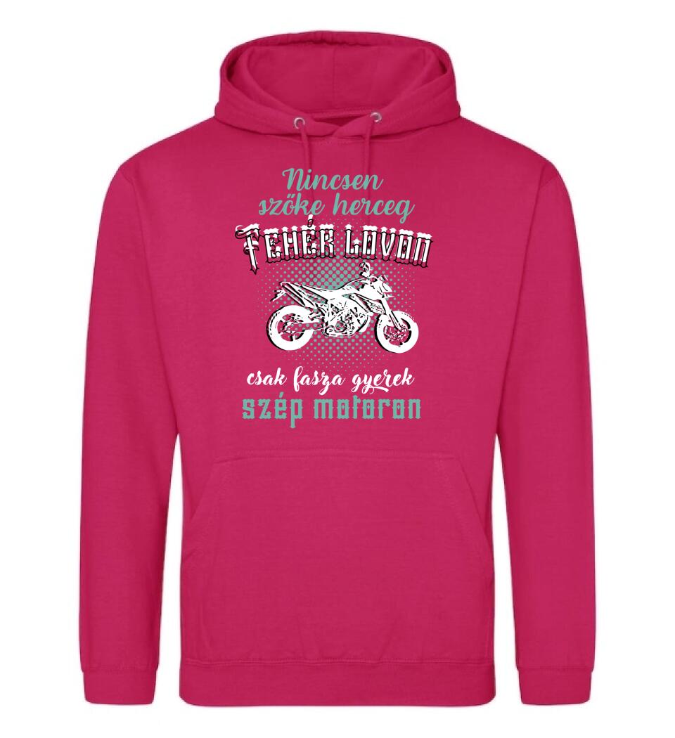 Szőke herceg szép motoron