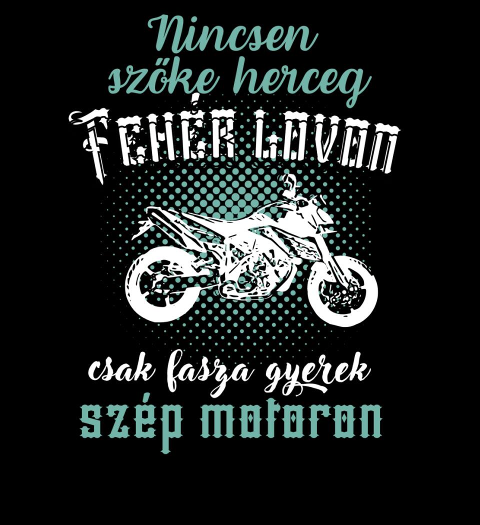 Szőke herceg szép motoron