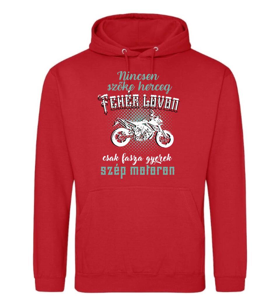 Szőke herceg szép motoron