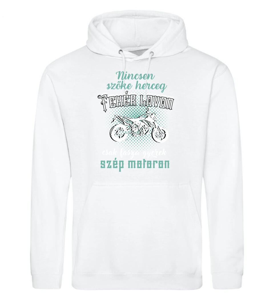 Szőke herceg szép motoron