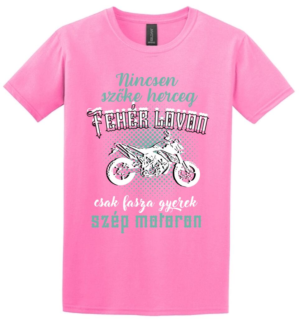 Szőke herceg szép motoron