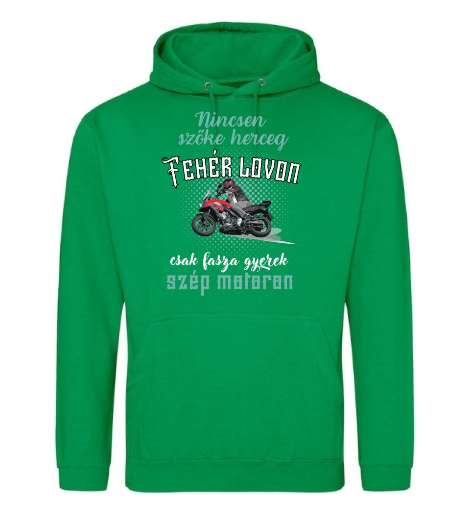 Szőke herceg szép motoron