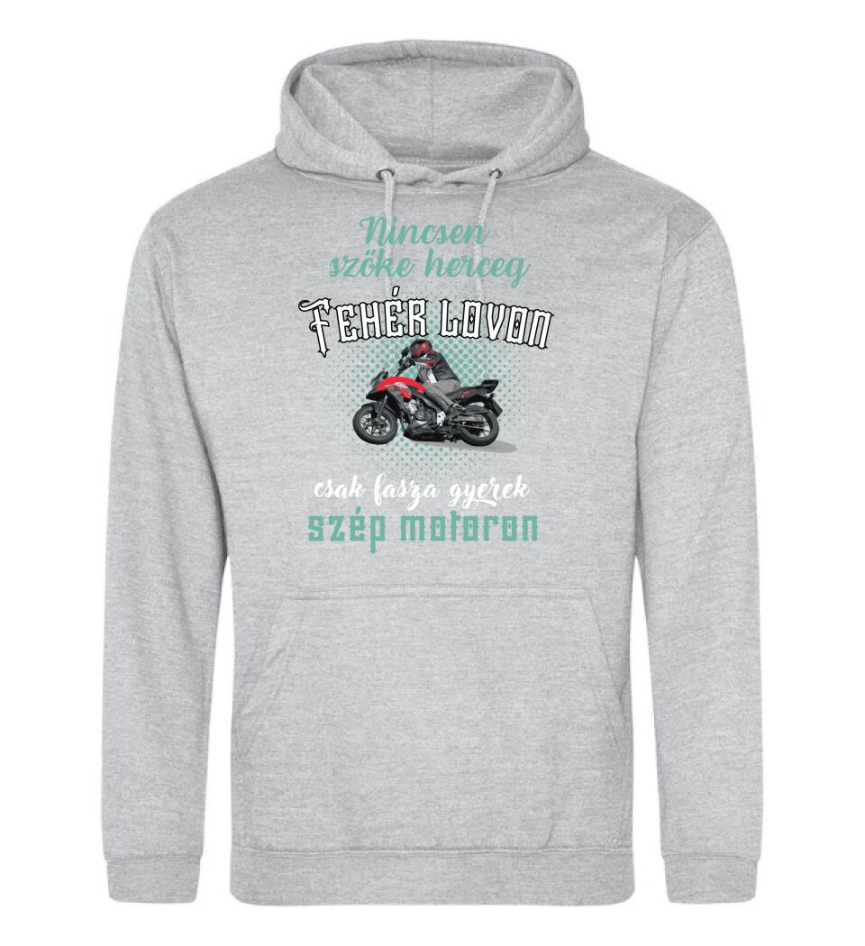 Szőke herceg szép motoron