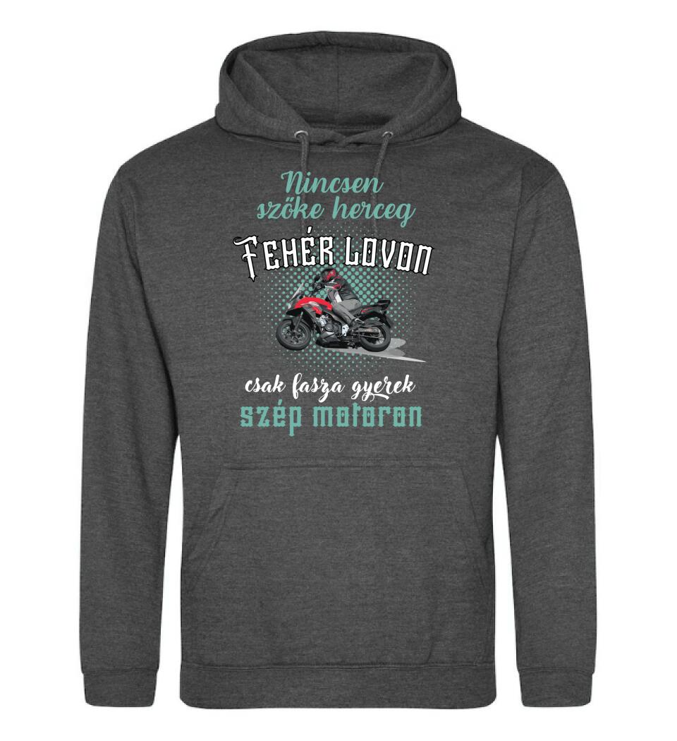 Szőke herceg szép motoron