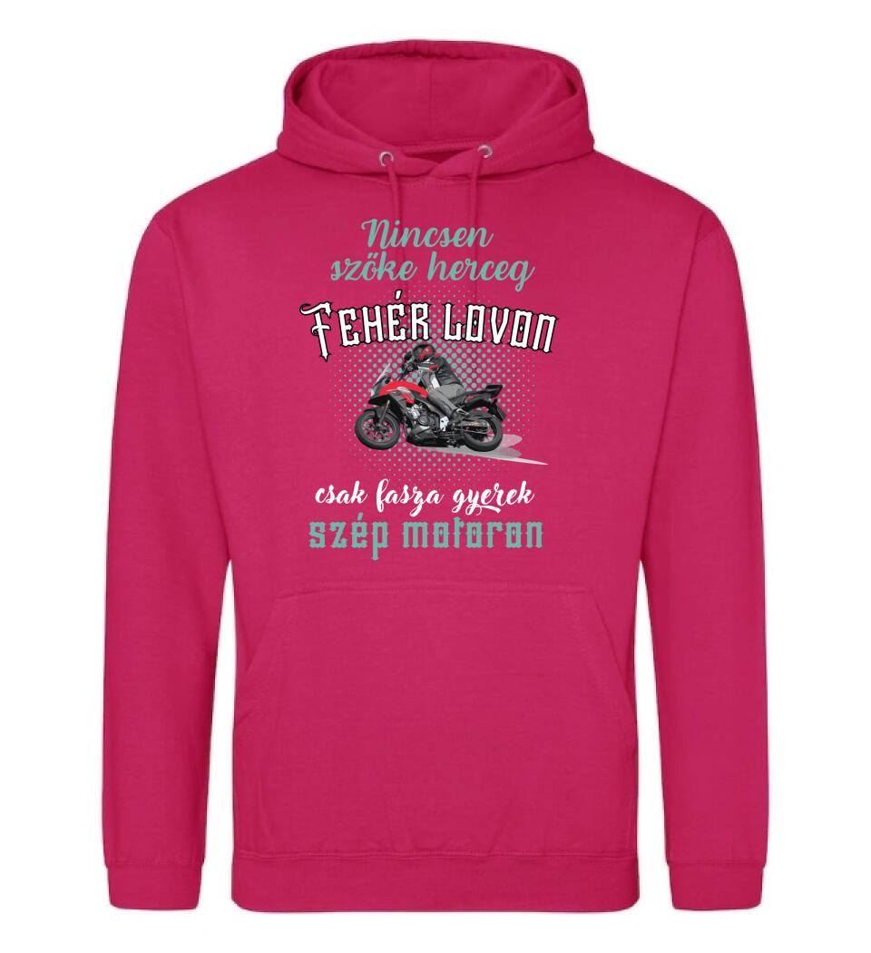 Szőke herceg szép motoron