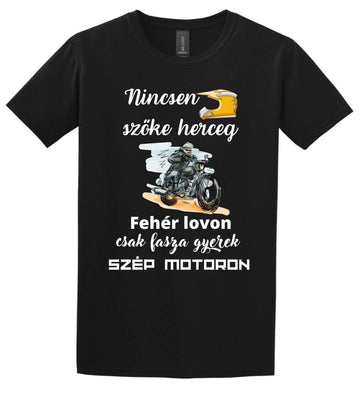 Szőke herceg szép motoron