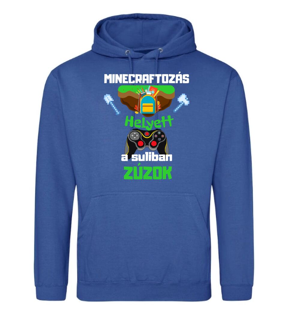 minecraftorás helyett