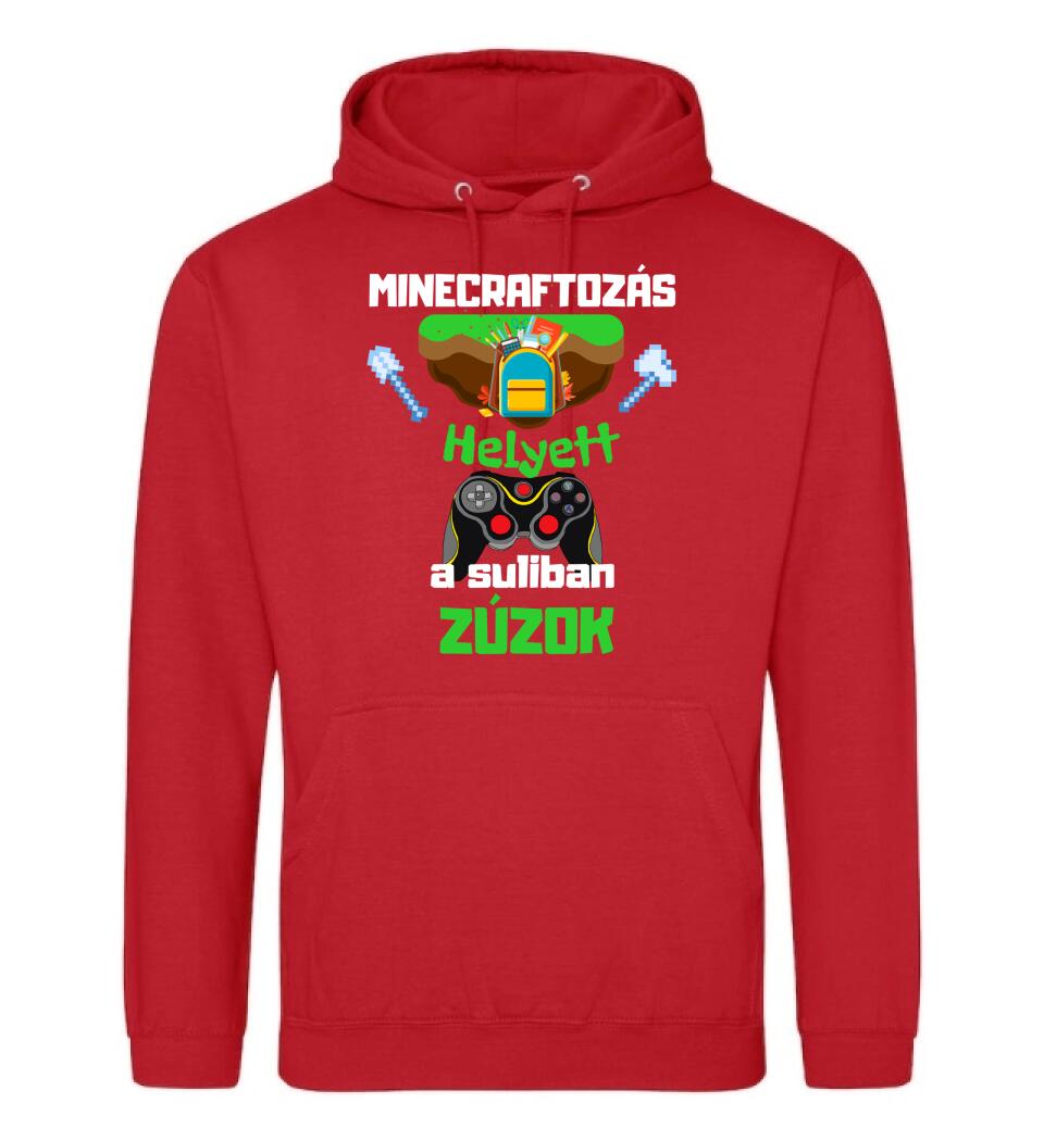 minecraftorás helyett