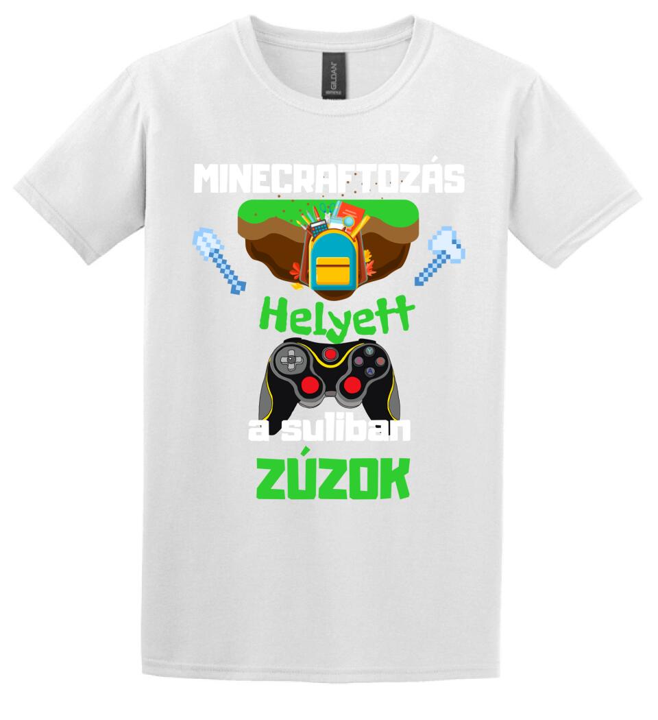 minecraftorás helyett