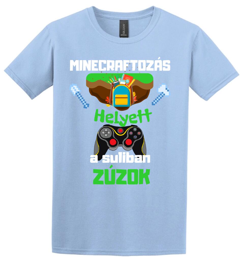 minecraftorás helyett