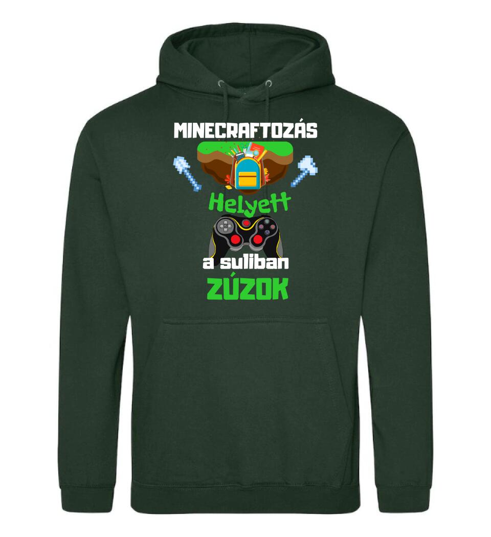 minecraftorás helyett