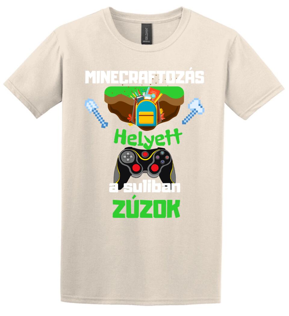 minecraftorás helyett