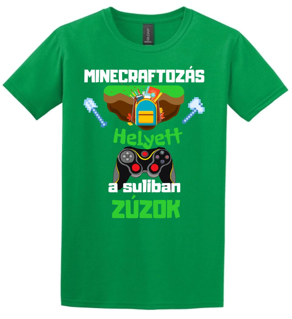 minecraftorás helyett