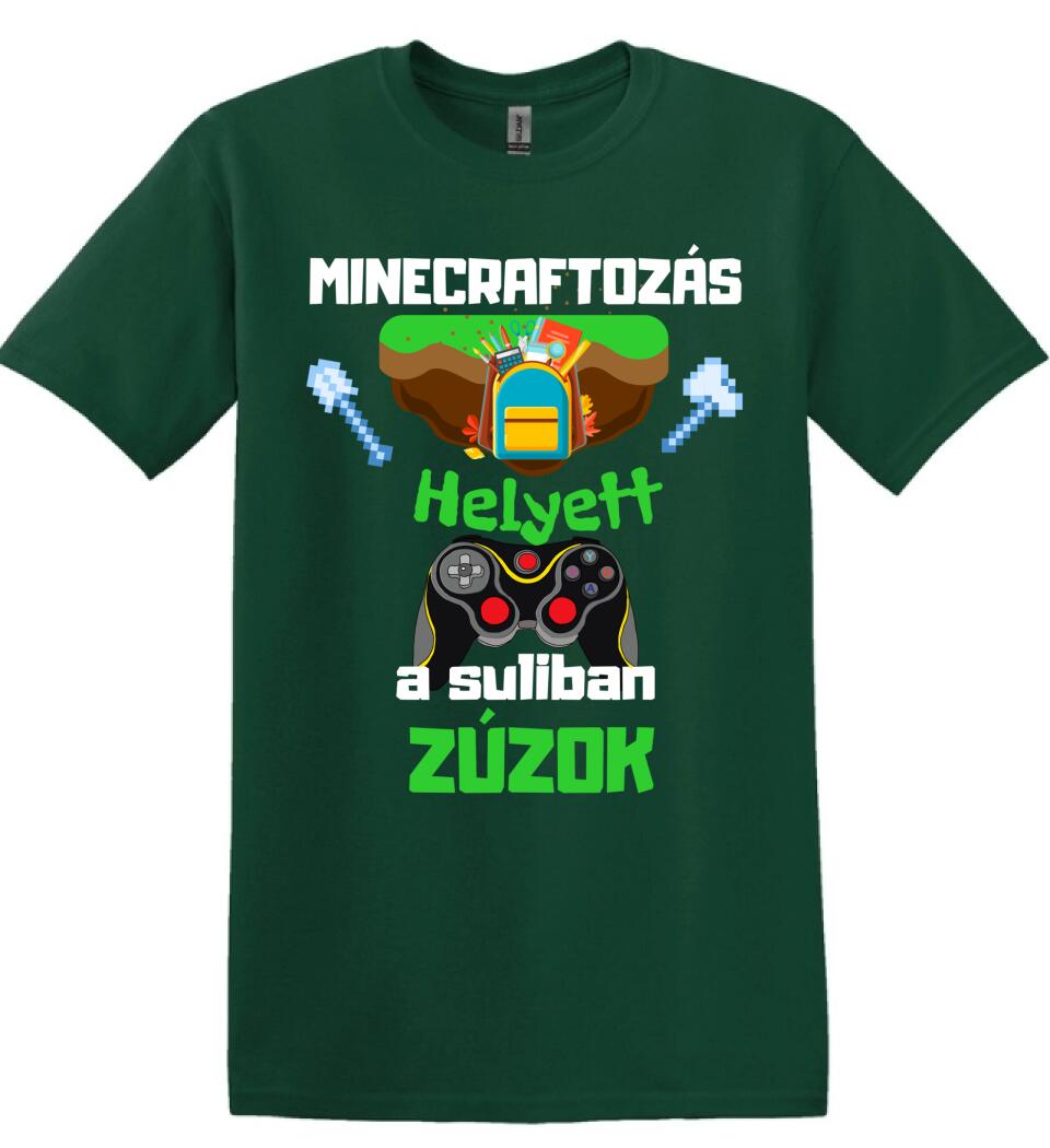 minecraftorás helyett