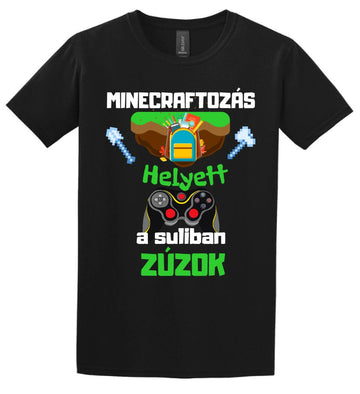 minecraftorás helyett