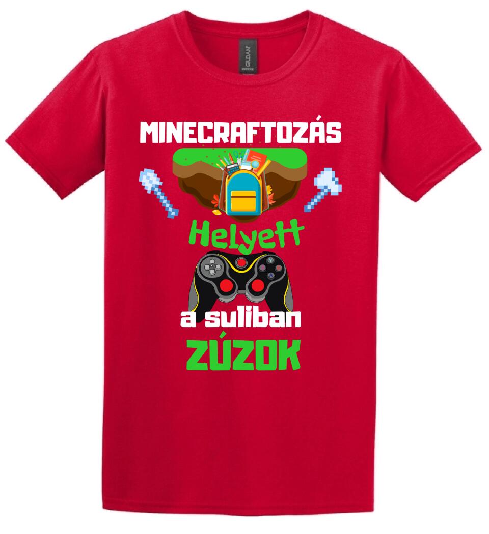 minecraftorás helyett