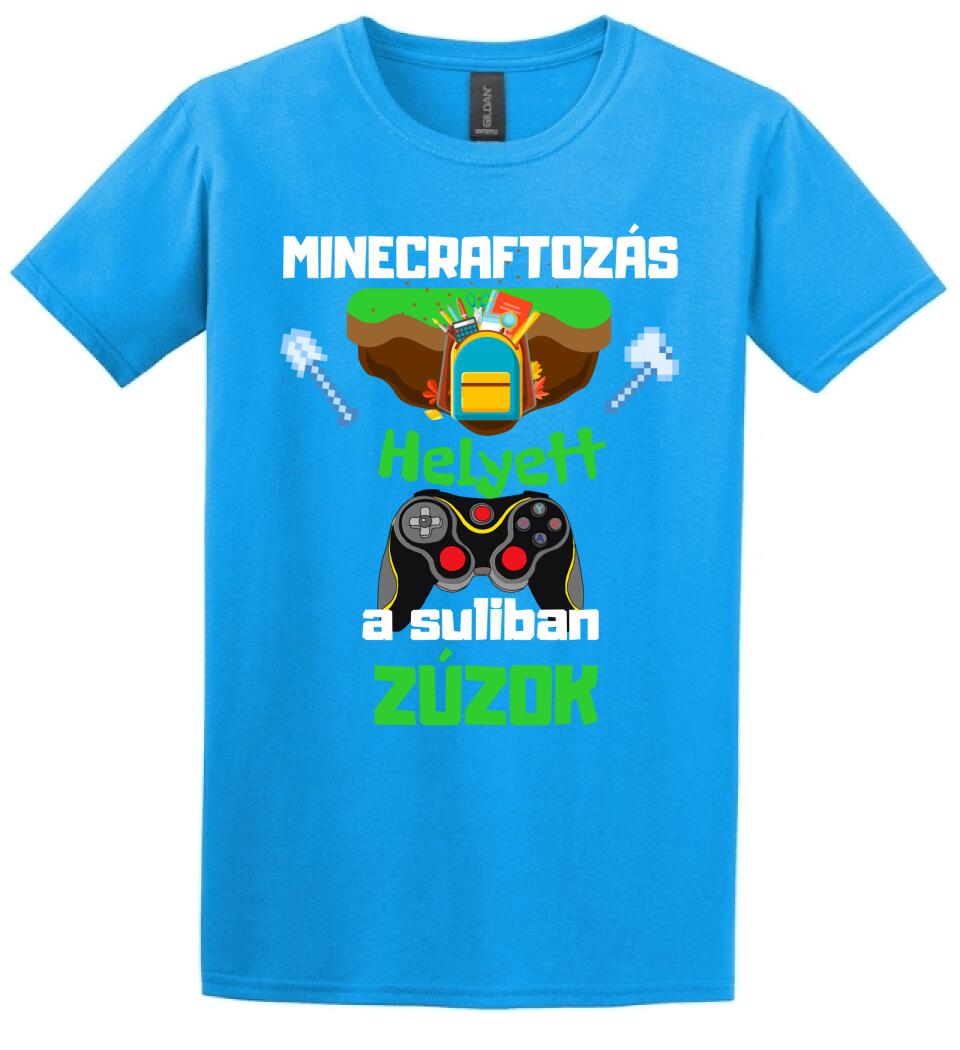minecraftorás helyett