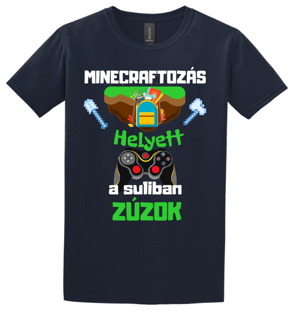 minecraftorás helyett