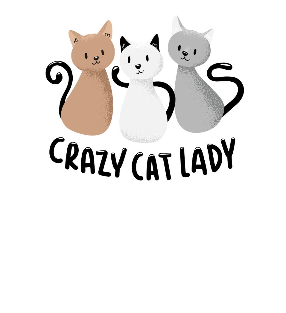 Crazy Cat lady - cica