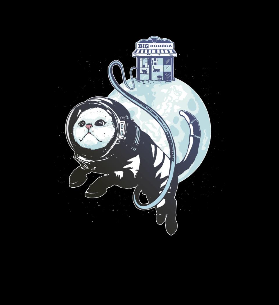 Cat-Astronaut-Bodega cica