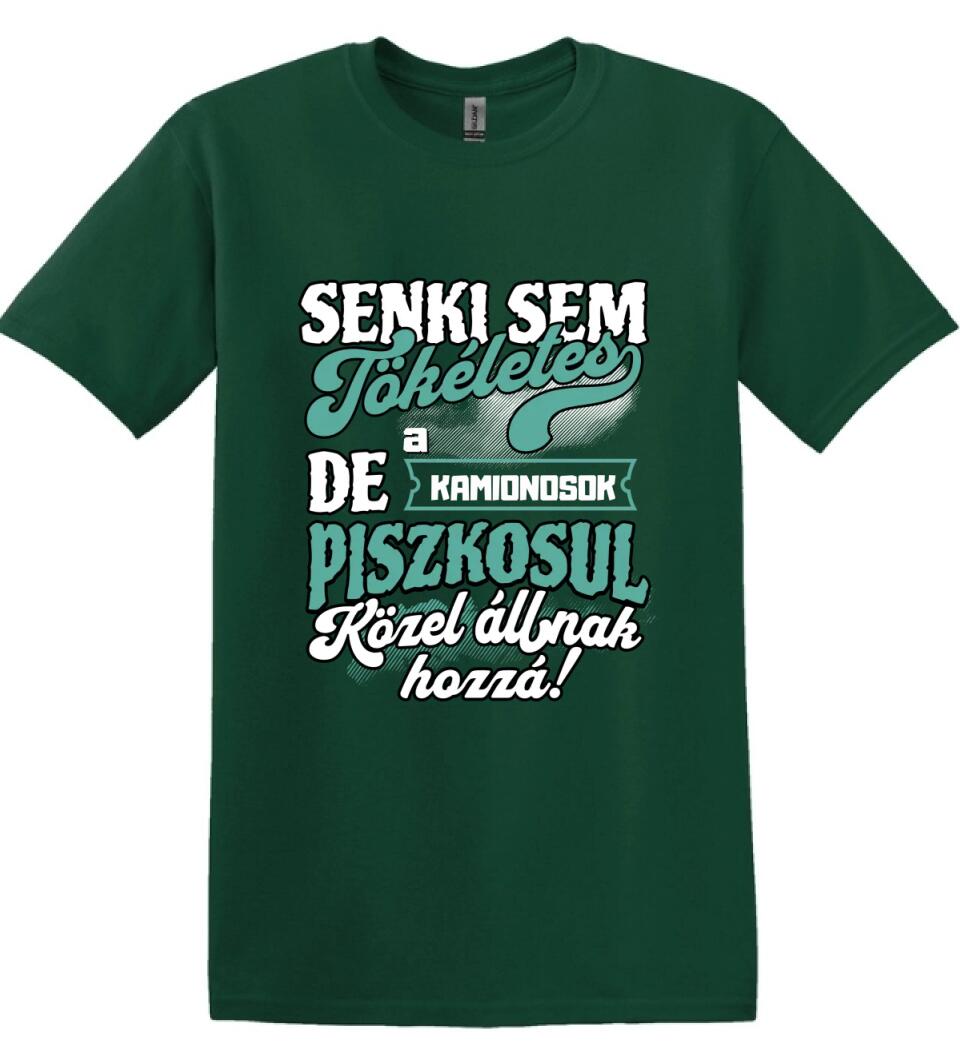 SENKI SEM TÖKÉLETES DE A_AZ   KAMIONOSOK ÁTKOZOTTUL KÖZEL ÁLLNAK  HOZZÁ