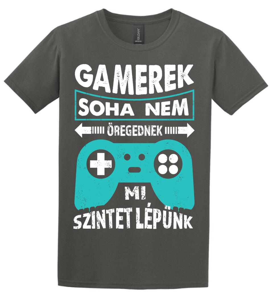 GAMEREK NEM ÖREGEDNEK SZÜLINAPI Póló