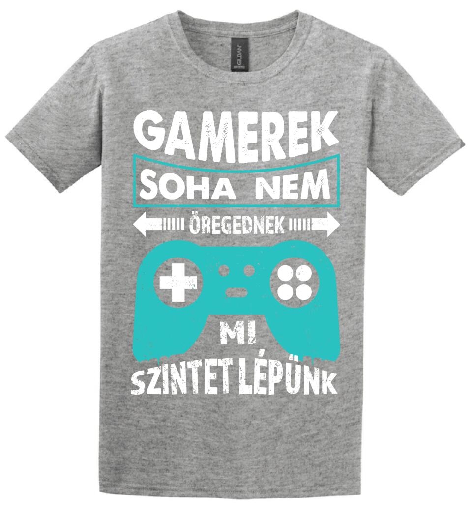 GAMEREK NEM ÖREGEDNEK SZÜLINAPI Póló