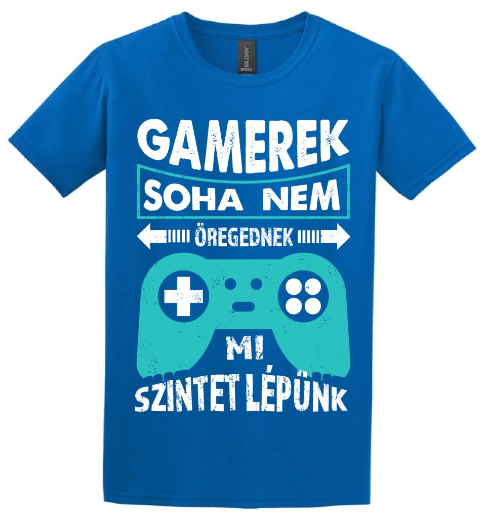 GAMEREK NEM ÖREGEDNEK SZÜLINAPI Póló