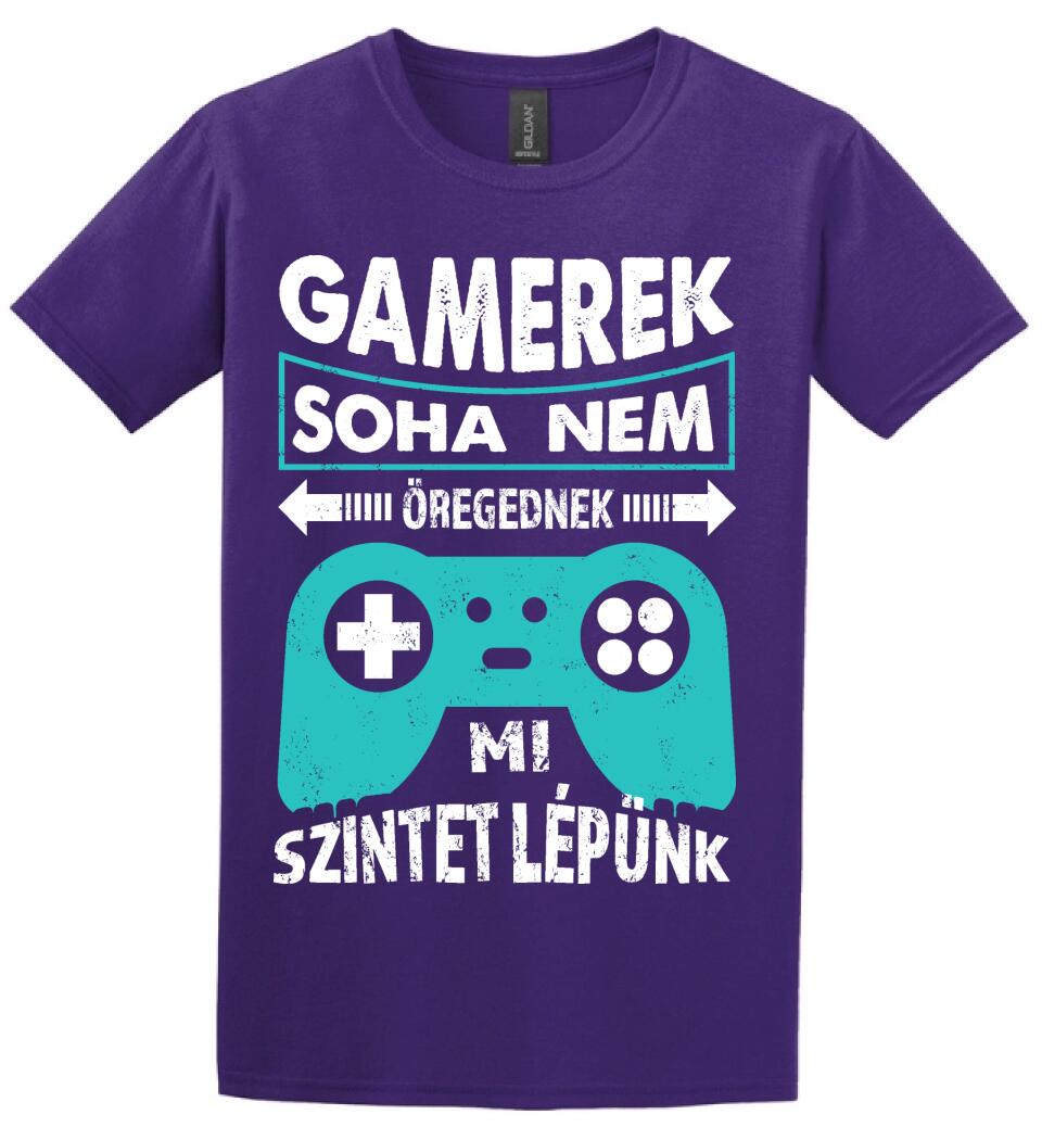 GAMEREK NEM ÖREGEDNEK SZÜLINAPI Póló