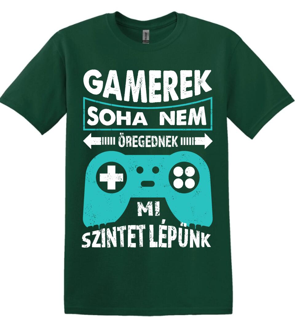 GAMEREK NEM ÖREGEDNEK SZÜLINAPI Póló