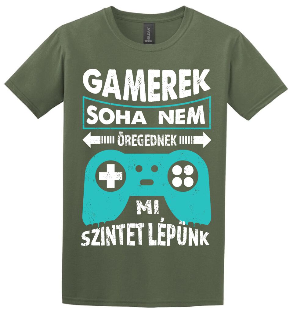 GAMEREK NEM ÖREGEDNEK SZÜLINAPI Póló