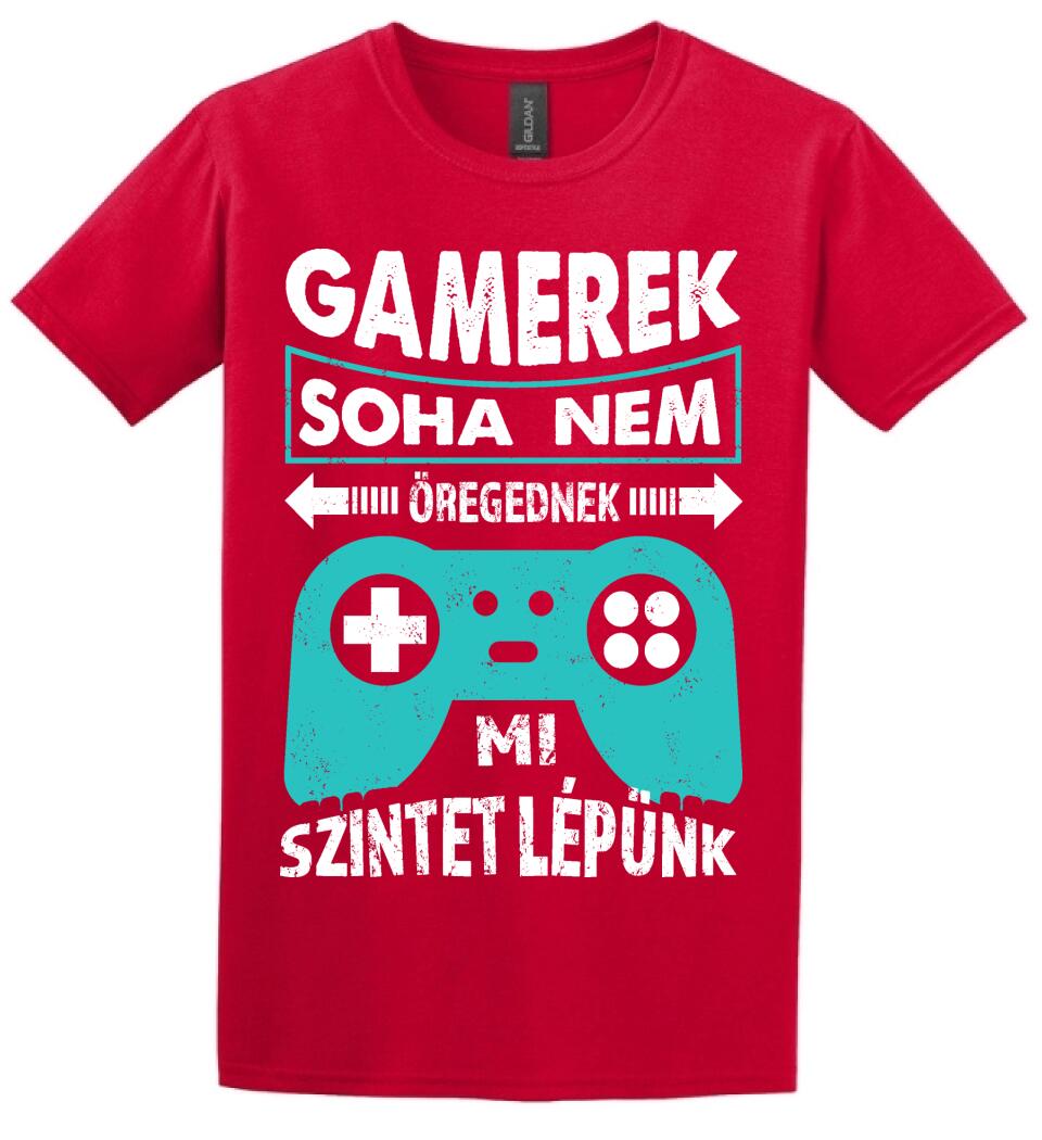 GAMEREK NEM ÖREGEDNEK SZÜLINAPI Póló