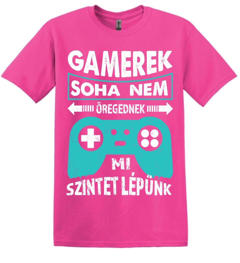 GAMEREK NEM ÖREGEDNEK SZÜLINAPI Póló