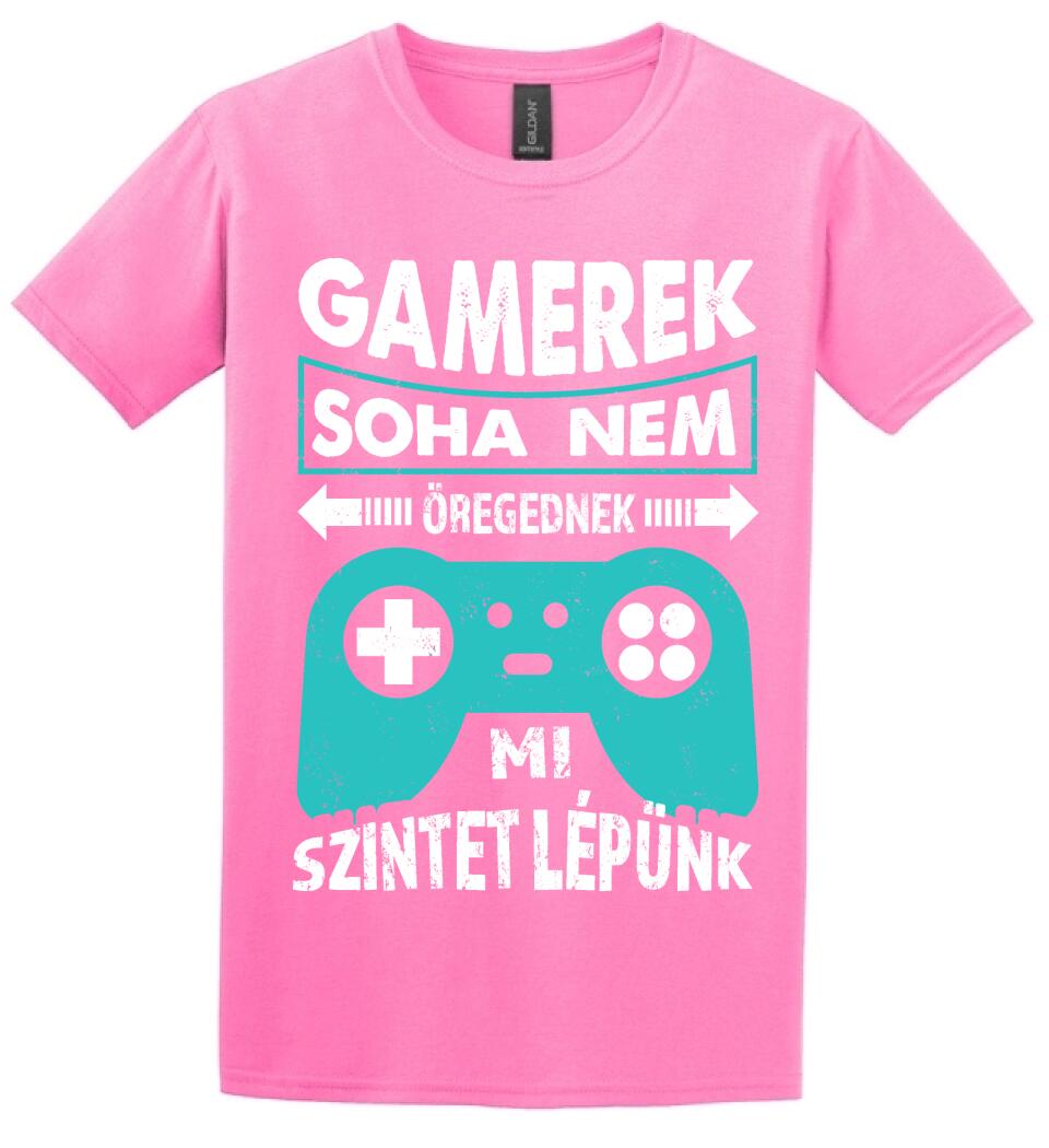 GAMEREK NEM ÖREGEDNEK SZÜLINAPI Póló