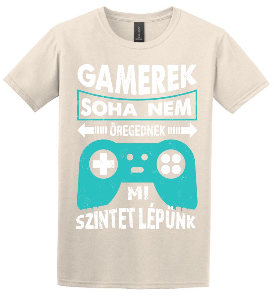 GAMEREK NEM ÖREGEDNEK SZÜLINAPI Póló