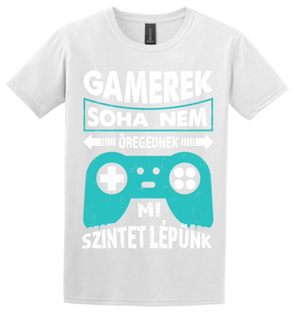 GAMEREK NEM ÖREGEDNEK SZÜLINAPI Póló