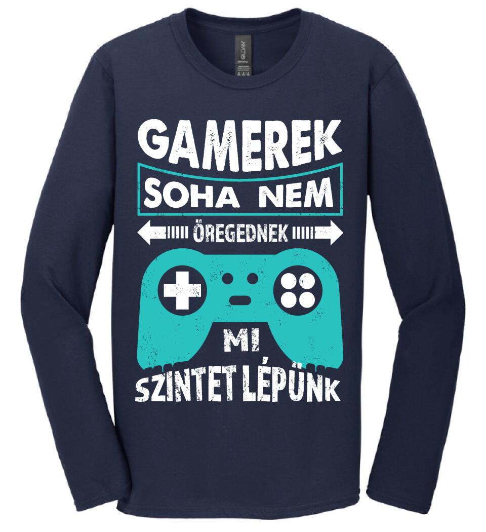 GAMEREK NEM ÖREGEDNEK SZÜLINAPI Póló