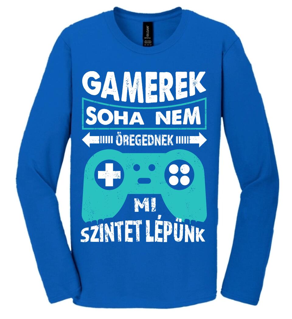 GAMEREK NEM ÖREGEDNEK SZÜLINAPI Póló