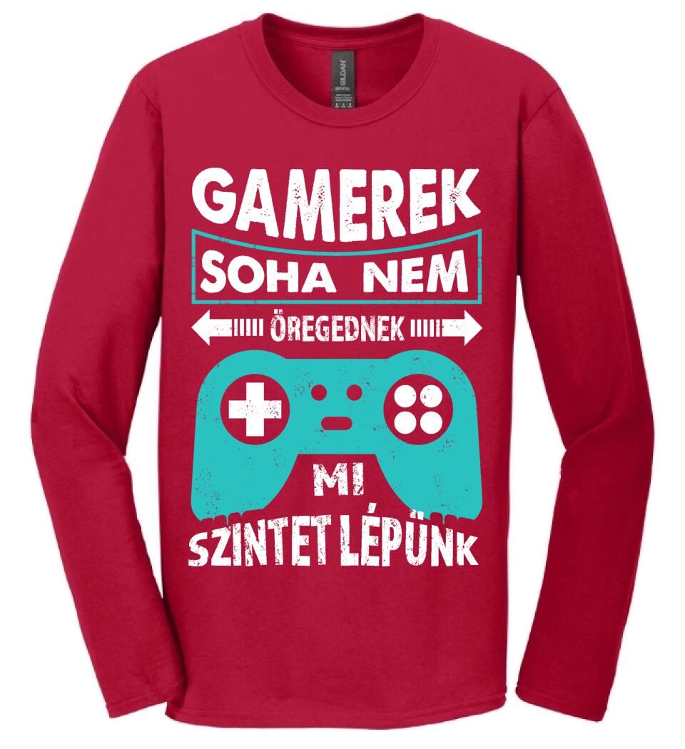 GAMEREK NEM ÖREGEDNEK SZÜLINAPI Póló