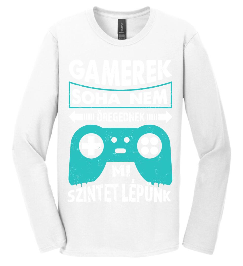 GAMEREK NEM ÖREGEDNEK SZÜLINAPI Póló