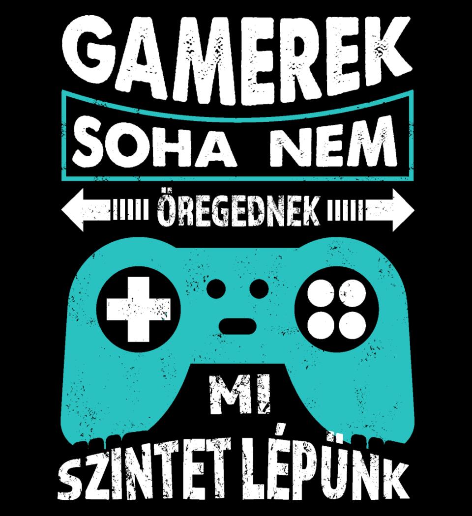GAMEREK NEM ÖREGEDNEK SZÜLINAPI Póló