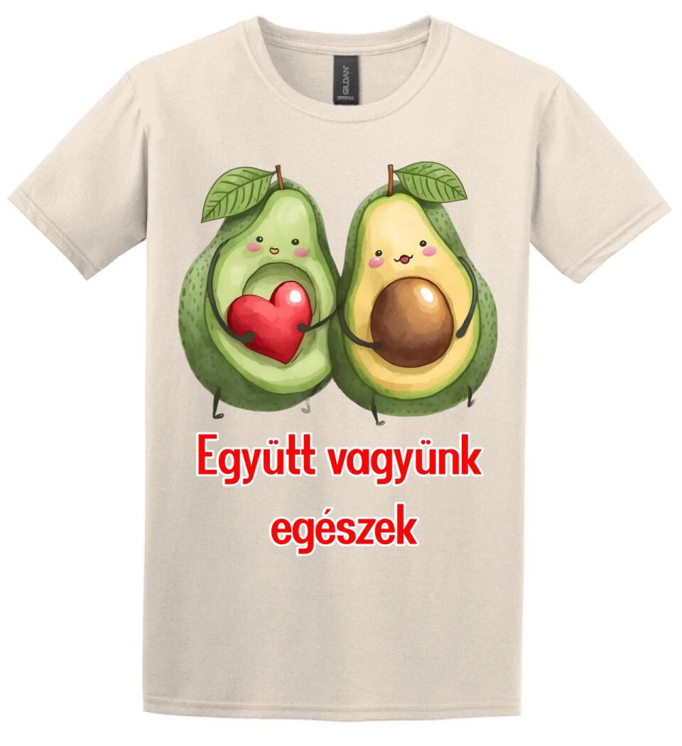 együtt vagyunk egészek  avokádó