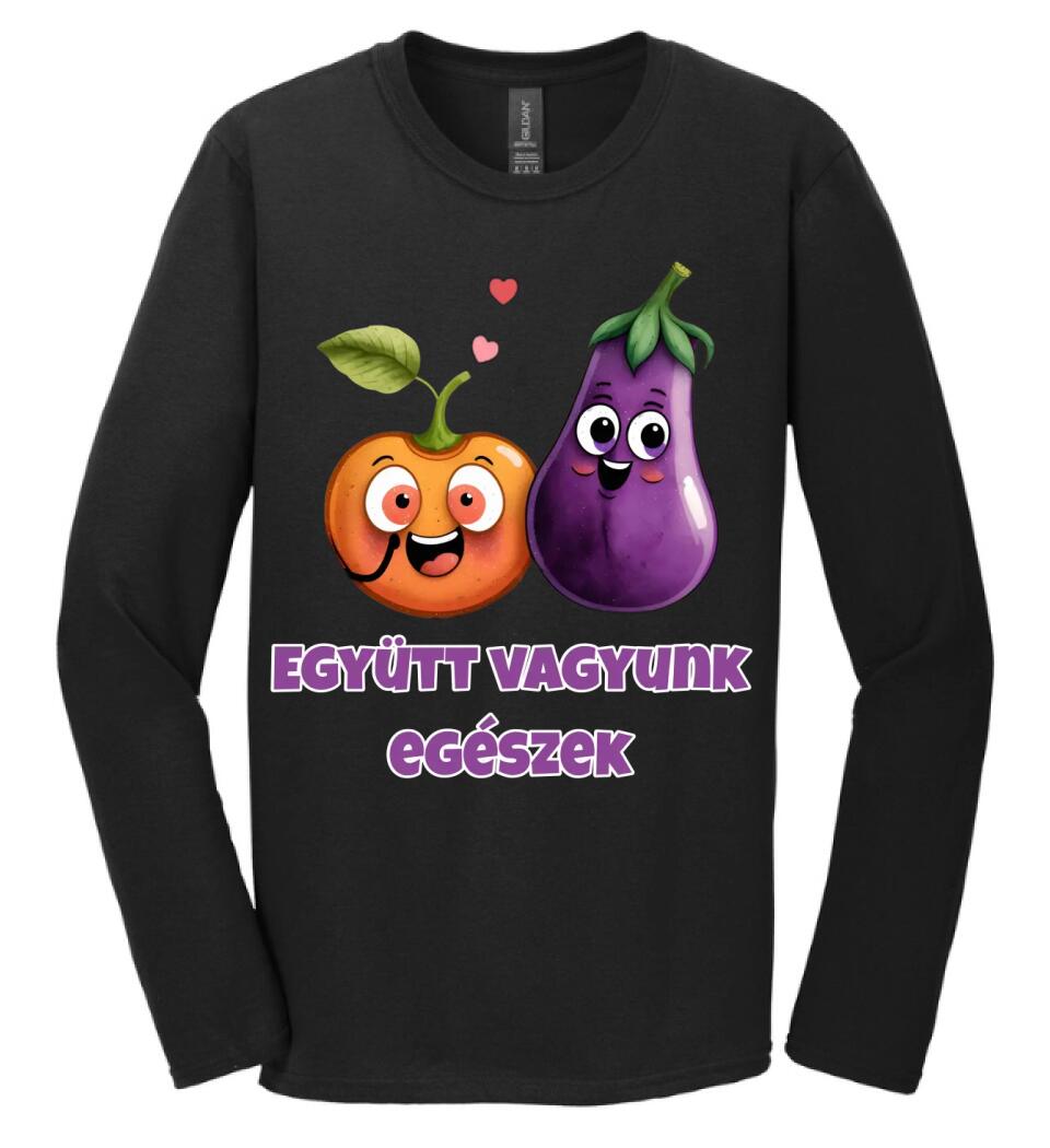 együtt vagyunk egészek barack padlizsán XD