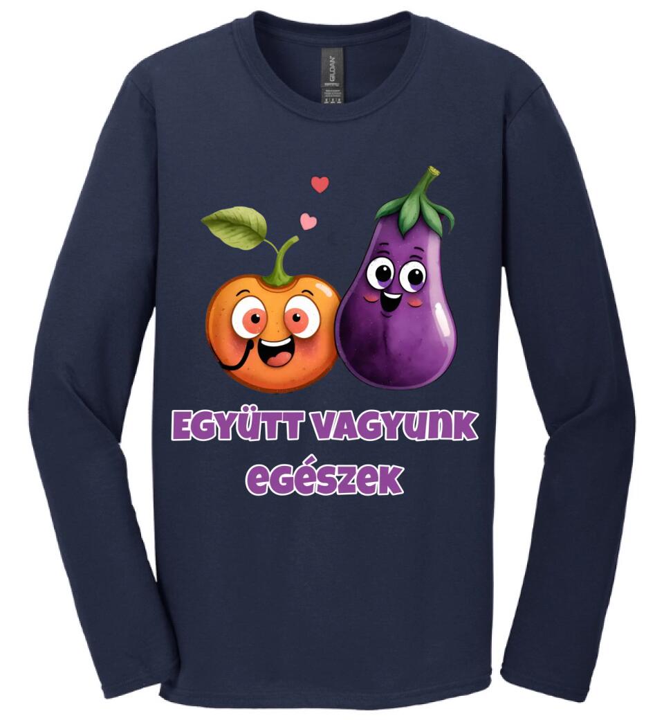 együtt vagyunk egészek barack padlizsán XD