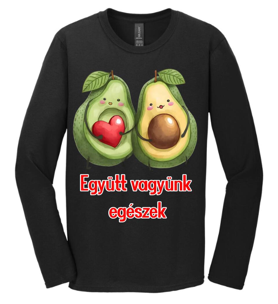 együtt vagyunk egészek  avokádó
